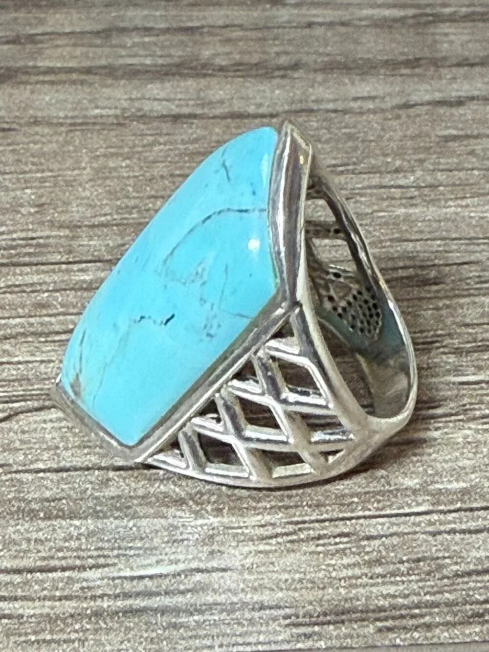 Barse sterling silver Turquoise ring